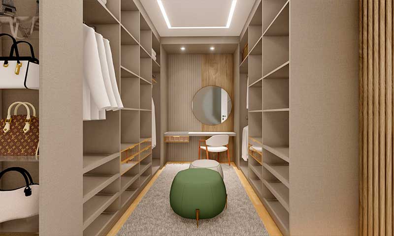 Closet: O espaço dos sonhos - expresso.arq